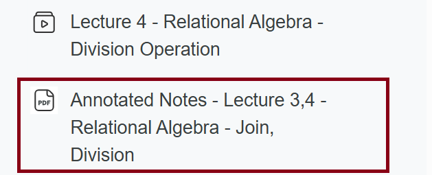 Annotated Notes Access Guide